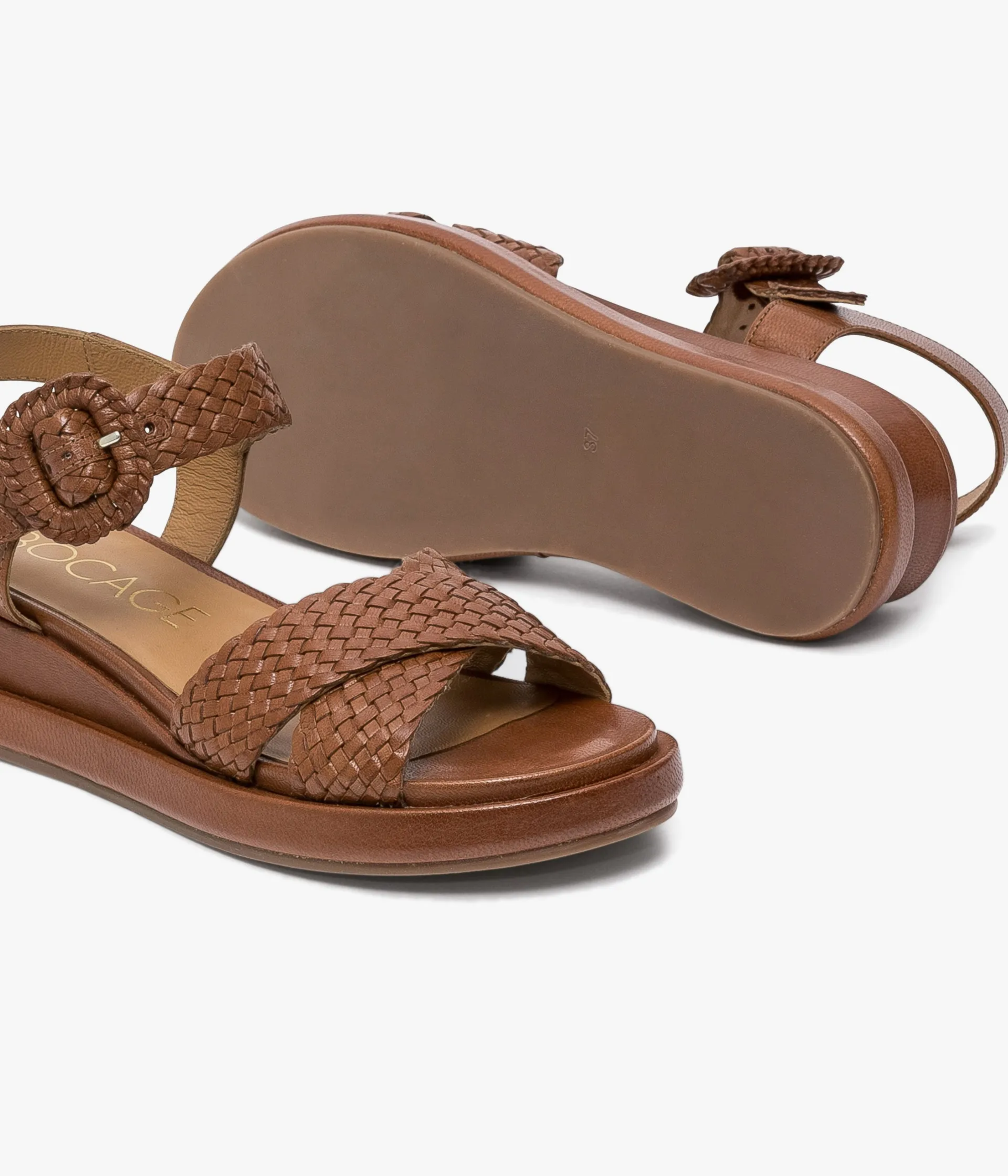 Clearance SANDALE RANULFO COGNAC Femme Sandales