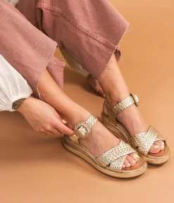 Sale SANDALE RANULFO PLATINE Femme Sandales