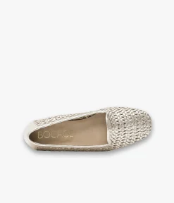 Hot SLIPPER AMY PLATINE Femme Mocassins