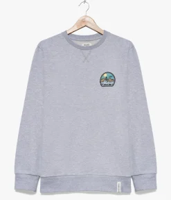 Hot SWEAT HATEJA GRIS Homme Vêtements