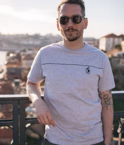 Hot TEE-SHIRT HOJE GRIS Homme Vêtements